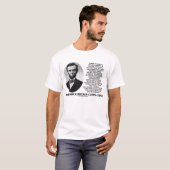 Abraham Lincoln Labour Capital Wederzijdse Voordel T-shirt (Voorkant volledig)