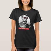 Abraham Lincoln leest verboden boeken T-shirt (Voorkant)