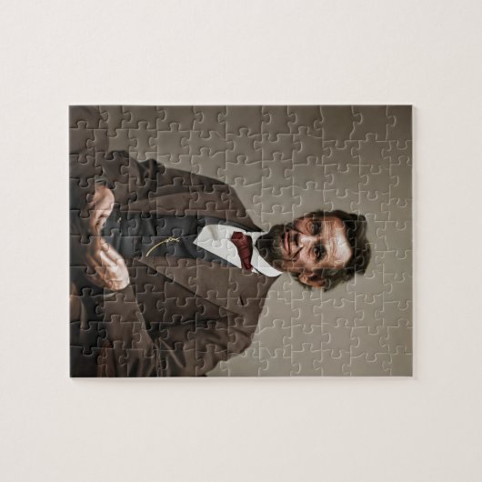 Abraham Lincoln Legpuzzel (Horizontaal)