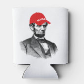 Abraham Lincoln MAGA Blikjeskoeler (Achterkant)
