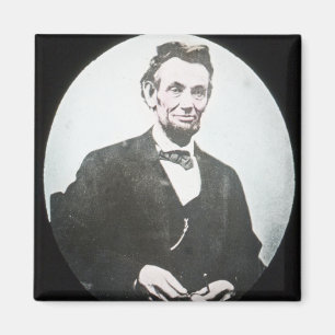 Abraham Lincoln  Magic Lantern Slide Magneet