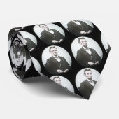 Abraham Lincoln  Magic Lantern Slide Stropdas (Opgerold)