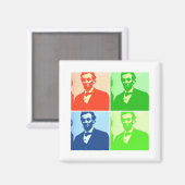 Abraham Lincoln Magneet (Voorkant / Achterkant)