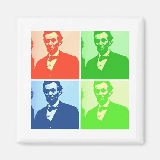Abraham Lincoln Magneet (Voorkant)