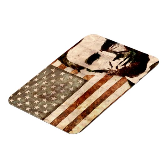 Abraham Lincoln Magneet (Linkerzijde)