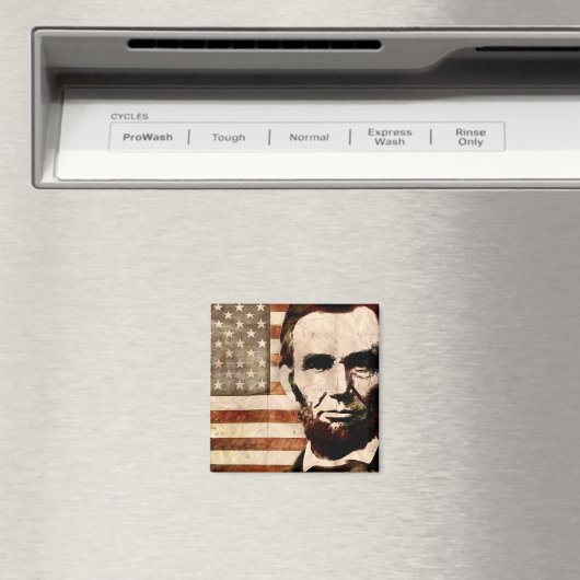 Abraham Lincoln Magneet (Insitu (Vaatwasser))