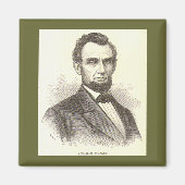 Abraham Lincoln Magnet (Voorkant)