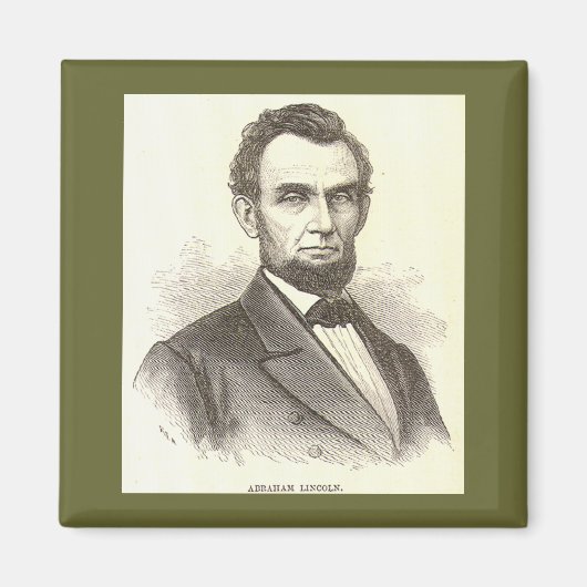 Abraham Lincoln Magnet (Voorkant)