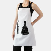 abraham lincoln mary todd lincoln silhouet schort (Insitu)