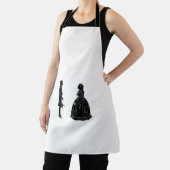 abraham lincoln mary todd lincoln silhouet schort (Insitu)