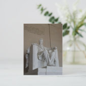 Abraham Lincoln Memorial Washington DC briefkaart (Staand voorkant)
