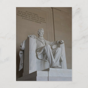 Abraham Lincoln Memorial Washington DC briefkaart
