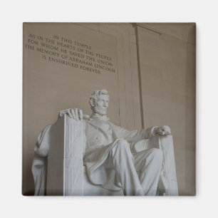 Abraham Lincoln Memorial Washington DC magneet