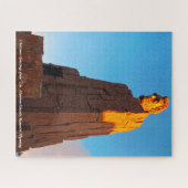 Abraham Lincoln Memorial Wyoming. Legpuzzel (Horizontaal)