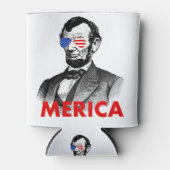 abraham lincoln merica blikjeskoeler (Voorkant)