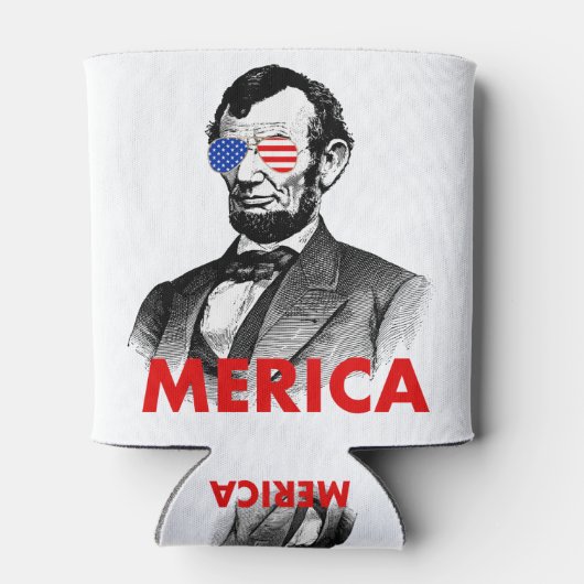 abraham lincoln merica blikjeskoeler (Achterkant)