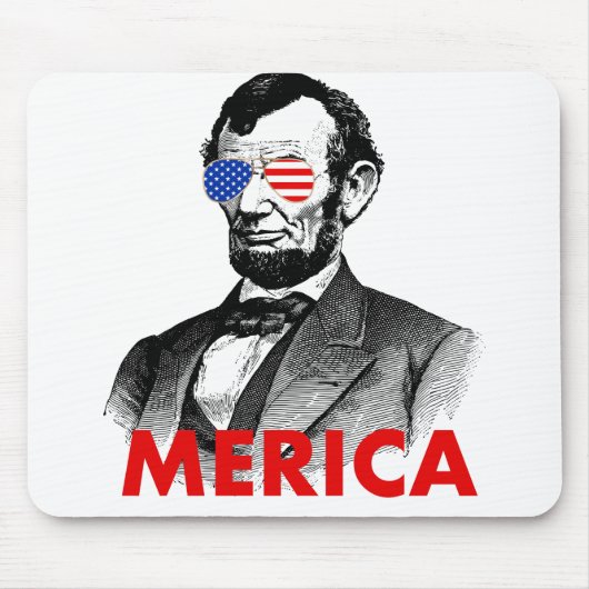 abraham lincoln merica muismat (Voorkant)