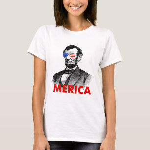 abraham lincoln merica t-shirt