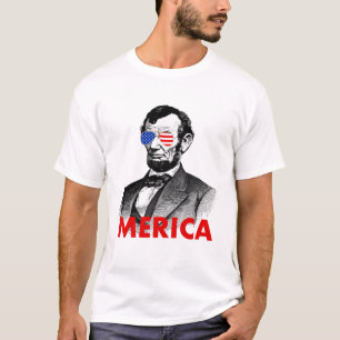 abraham lincoln merica t-shirt
