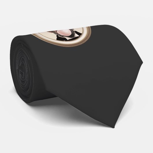 Abraham Lincoln met kauwgom Stropdas (Opgerold)