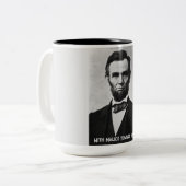 Abraham Lincoln - met malice naar geen Mok (Voorkant links)