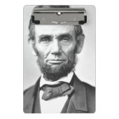 Abraham Lincoln Mini Klembord (Voorkant)