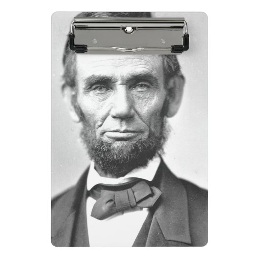 Abraham Lincoln Mini Klembord (Voorkant)
