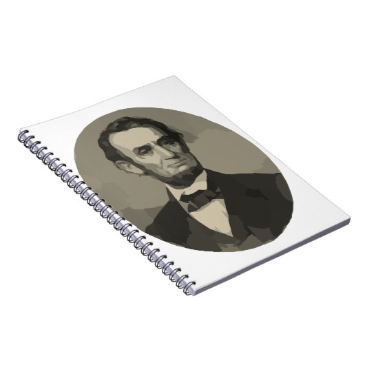 abraham lincoln notitieboek (Rechterzijde)
