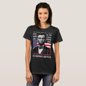 Abraham Lincoln of Wat je ook bent of 4e van J T-shirt (Voorkant volledig)
