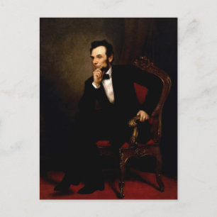 Abraham Lincoln Official White House Portret Briefkaart