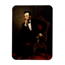 Abraham Lincoln Officieel Portret Magneet