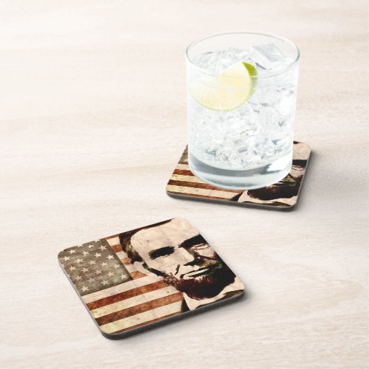 Abraham Lincoln Onderzetter (Rechterzijde)