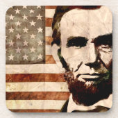 Abraham Lincoln Onderzetter (Voorkant)