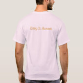 Abraham Lincoln Original Artwork T-Shirt (Achterkant)
