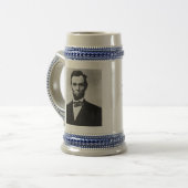 Abraham Lincoln over deugd en deugd Bierpul (Voorkant links)