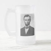 Abraham Lincoln over deugd en deugd Matglas Bierpul (Links)