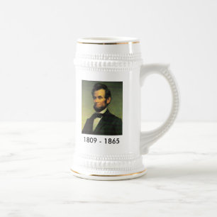 Abraham Lincoln Painting Bicentennial Stein Bierpul