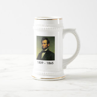 Abraham Lincoln Painting Bicentennial Stein Bierpul