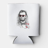 Abraham Lincoln Party Animal Blikjeskoeler (Voorkant)