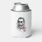 Abraham Lincoln Party Animal Blikjeskoeler (Blikje Achterkant)