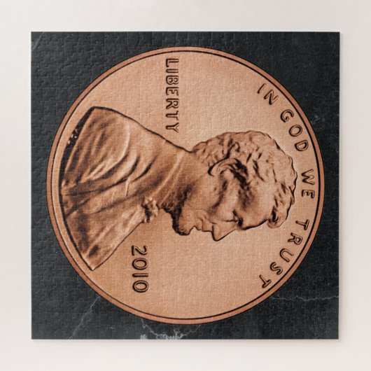 Abraham Lincoln | Penny Legpuzzel (Horizontaal)