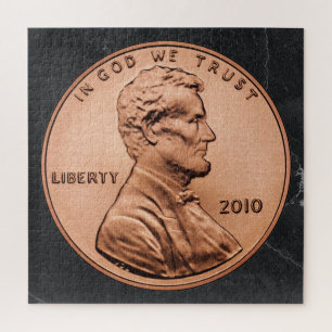 Abraham Lincoln   Penny Legpuzzel