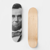 Abraham Lincoln Persoonlijk Skateboard (Voorkant)