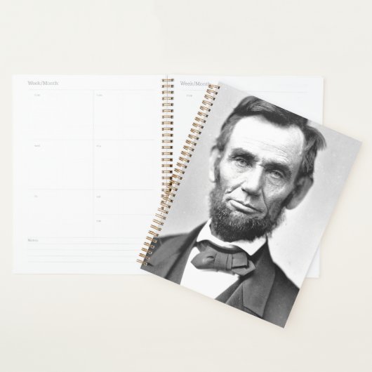 Abraham Lincoln Planner (Display)
