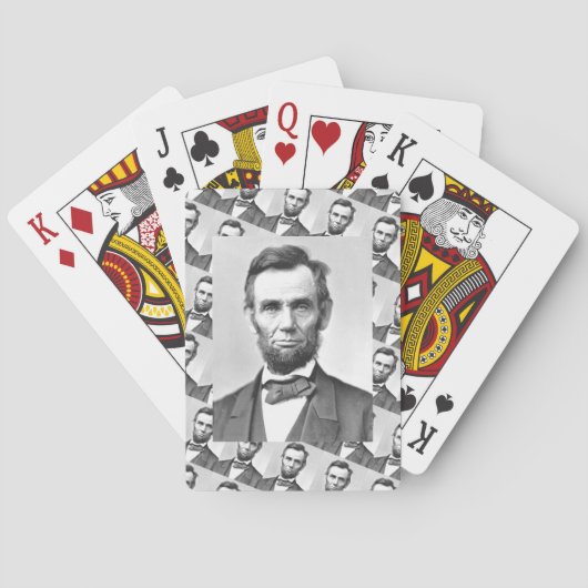 Abraham Lincoln Pokerkaarten (Achterkant)