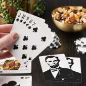 Abraham Lincoln Pokerkaarten (Insitu)
