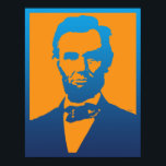 Abraham Lincoln Pop Art Poster<br><div class="desc">Geniet van deze kleurrijke Abraham Lincoln Pop Art digitale beelden... </div>
