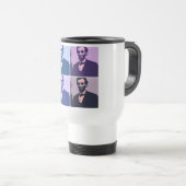 Abraham Lincoln Pop Art Reisbeker (Voorkant rechts)
