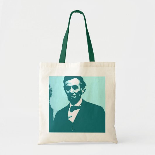 Abraham Lincoln Pop Art Tote Bag (Voorkant)