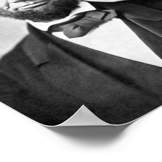 Abraham Lincoln Portrait - 1863 Poster (Hoek)